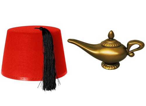 Aladdin arabian genie costume - arabian,