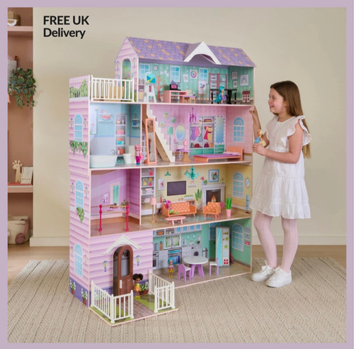 Lillie wooden kids girls - wooden,