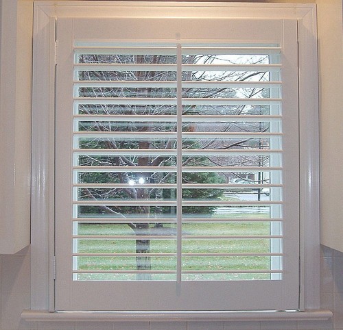 Window shutter single with - window,