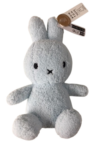 Miffy 23cm light blue terry - miffy,
