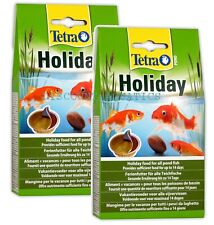 POND HOLIDAY FISH FOOD LASTS 2 WEEKS 14 DAYS NATURAL TETRA KOI GARDEN