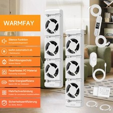 Warmfay Radiator Fan 3-Fan