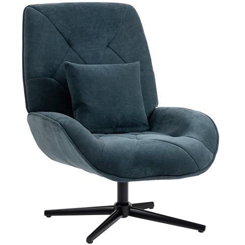 Homcom swivel accent - accent, chair