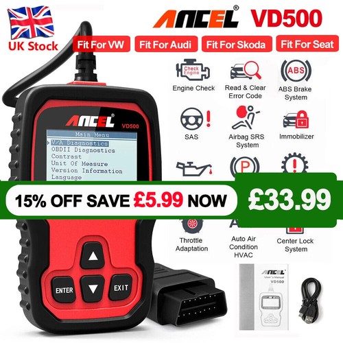 Ancel vd500 obd2 scanner code - obd2,
