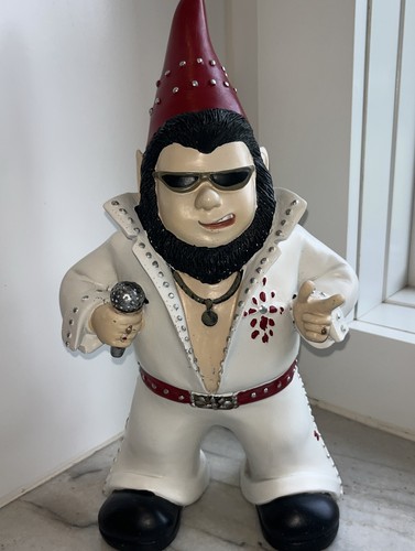 Elvis presley garden - presley, gnome
