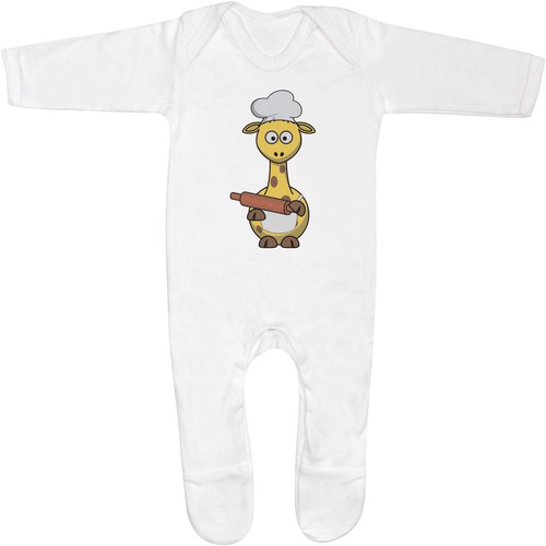 Giraffe dressed cook - as, baby