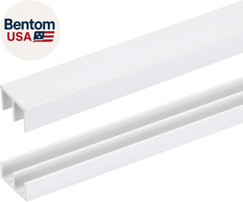 1set white plastic sliding - white,