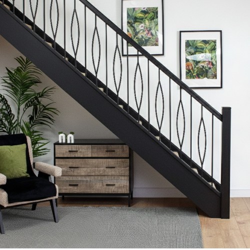 Iron black teardrop - black,