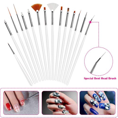 30x gel nail art brush - 30x, design