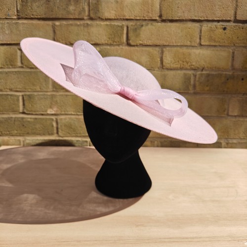 Baby pink large - pink, fascinator
