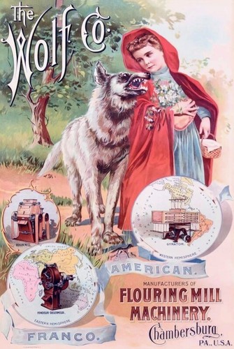 Wolf flour mill - wolf,