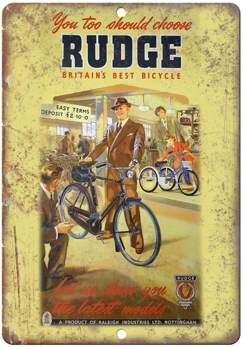 Rudge bicycle raleigh vintage - raleigh,