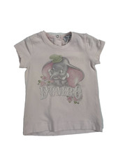 Monnalisa Kids Light Pink Bebe T-shirt - Chest 25cm Length 33cm