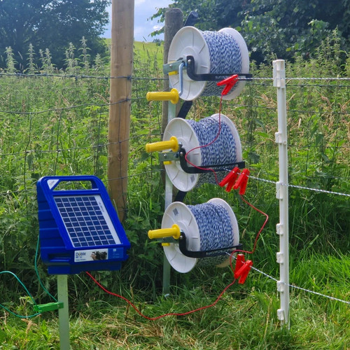 Electric fence kit solar - electric,