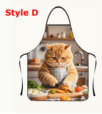 Cat  Apron Many Funny Designs