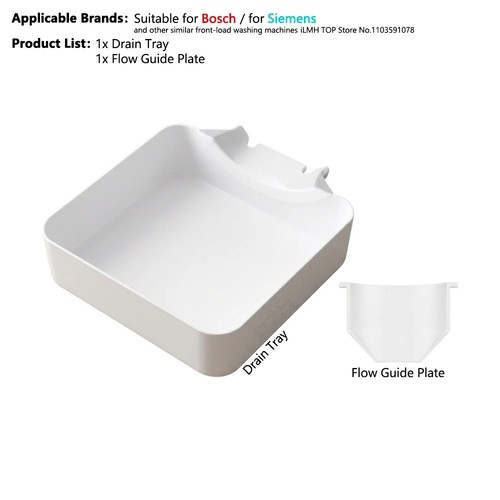 Washing machine drainage tray - drainage,
