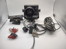 Vintage Hondex FL8 Echo Sounder with Transducer Manual Power Cord and Mounts