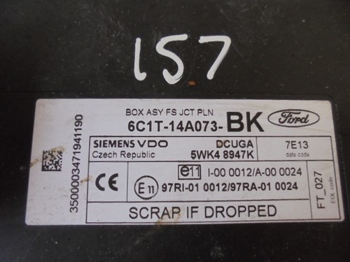 Ford transit fuse - fuse, box/body