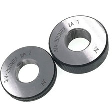 Thread Ring Gage 3/4-20 UNEF 2A Thread Ring Gauge GO NOGO Unite Ring Gage 1 Set