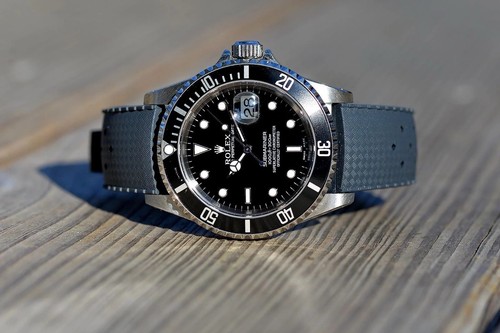Tropical silicone rubber watch - tropical,