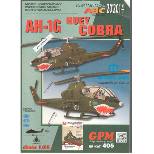 Huey cobra helicopter - ah-1g,