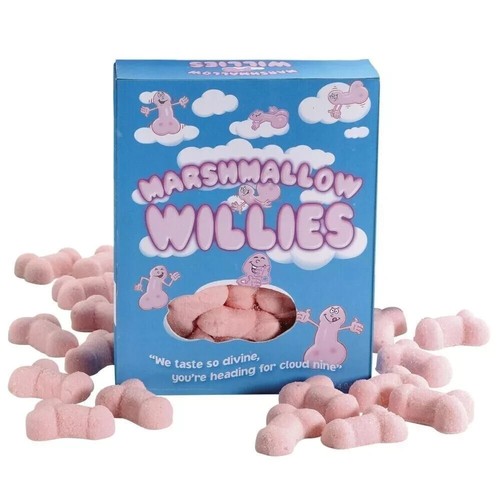 Marshmallow willies sweets - willies,
