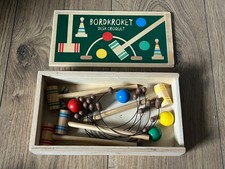 Mini Indoor Wooden Croquet Set
