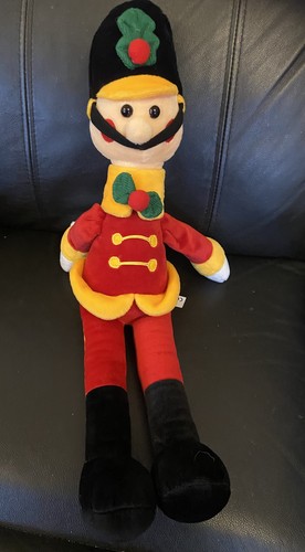 Toy soldier nutcracker soft - toy,