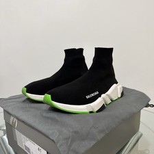 Balenciaga Black Neon Speed