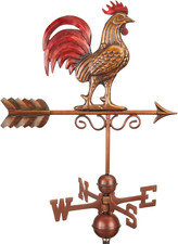 Bantam Red Rooster Weathervane