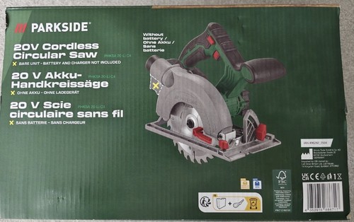 Parkside 20v cordless - 20v, circular