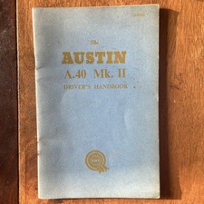 Austin A40 MkII Drivers