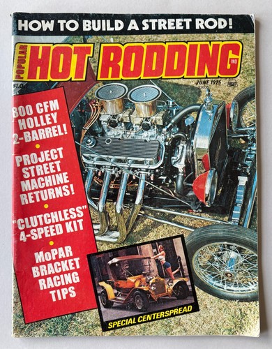 Popular hot rodding magazine - magazine, ~