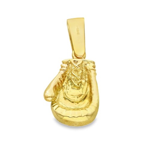 9ct yellow gold boxing - boxing, glove