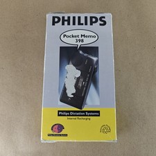 Philips Dictation Professional Pocket Memo 398 BOXED NEW