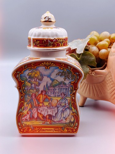 Vintage tea caddy sadler - vintage,