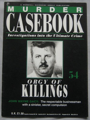 Murder casebook magazine - murder,
