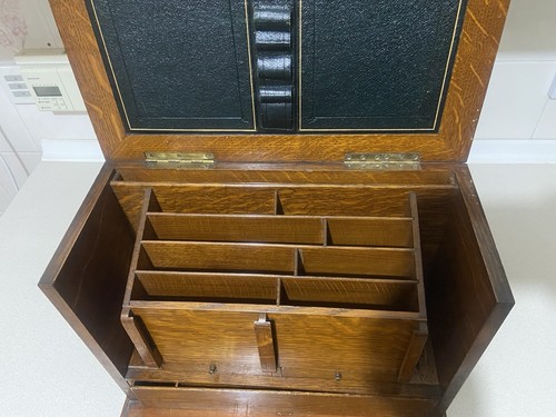Antique writing slope - antique,