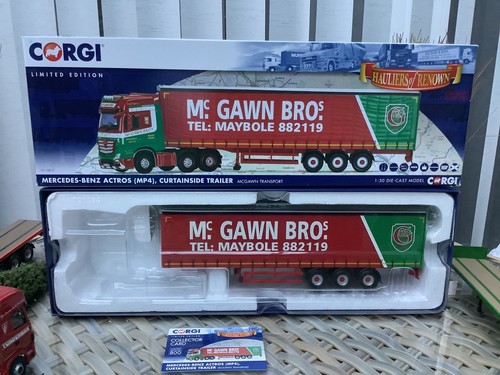 Corgi model mcgawn bros - mcgawn,