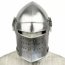 Medieval Barbuta Helmet