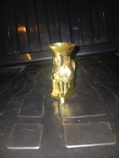 Vintage Miniature Brass Toby