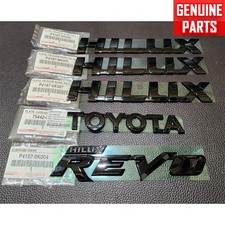 GENUINE BLACK GLOSSY HILUX