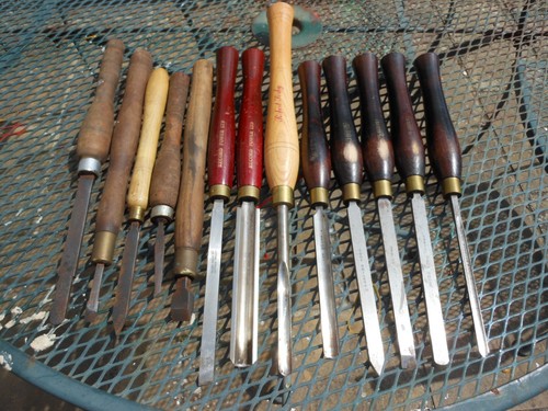 Wood turning chisels record - turning, chisels: