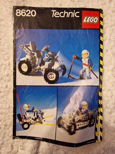 Lego technic 8620 snow scooter - snow,