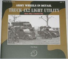 LIGHT UTILITY TRUCK British Army Second World War 4x2 Vehicle Morris Standard