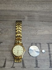 SEIKO QUARTZ GOLD TONE