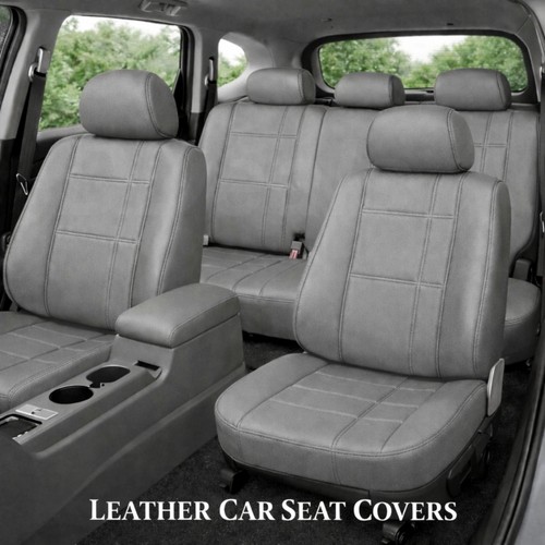 Car seat covers - seat, leather