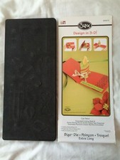 Sizzix Bigz XL 3D Christmas Candle With Holly & Bow ~ Craft Die