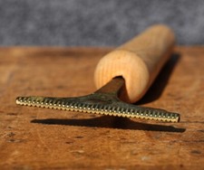 Brass Bookbinder Hand Tool Pallet Leather finishing gilding stamp embossing !~