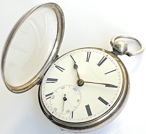 Silver antique fusee pocket - fusee,